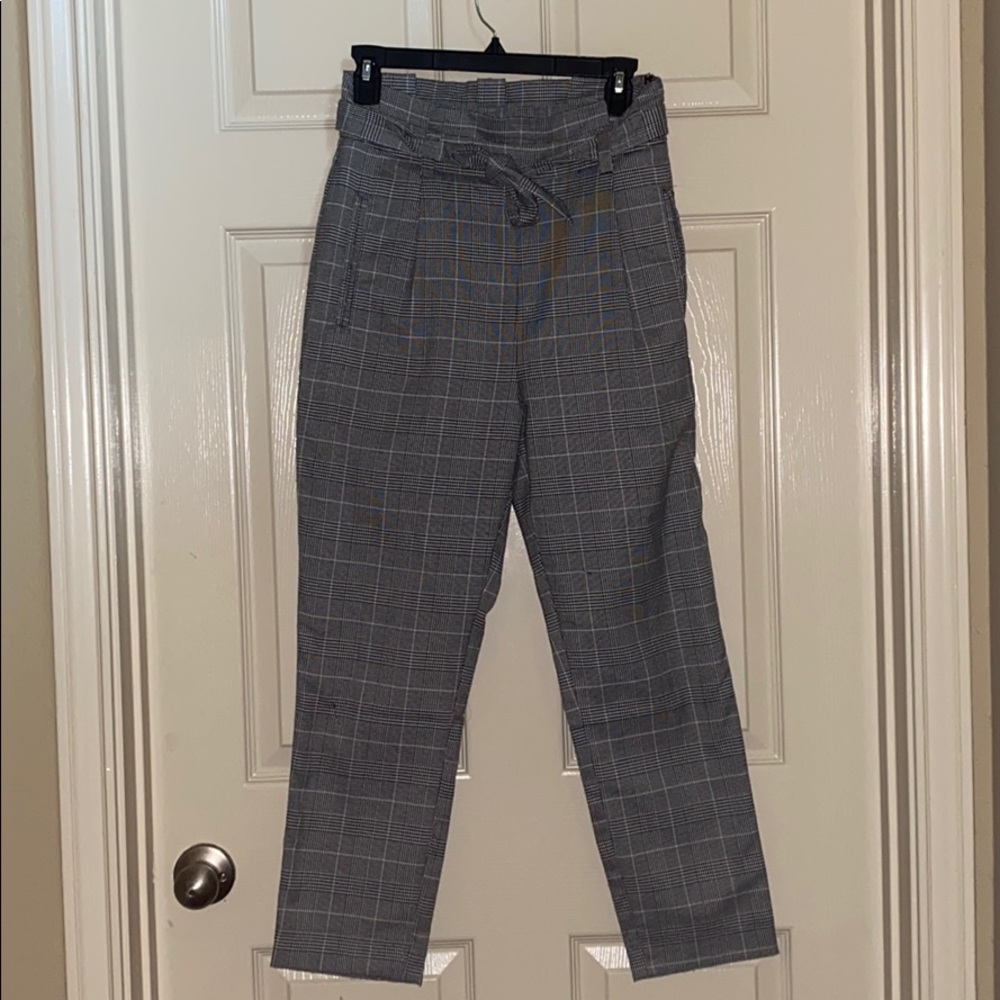 Gingham Women’s Dress Pants
